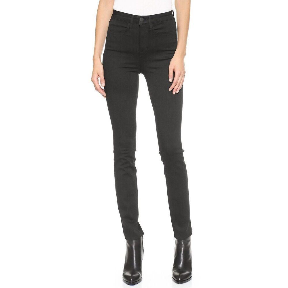 AYR The High Rise Skinny Jeans Women’s Size 25 Black Slim Stretch